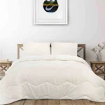لحاف سفید دونفره لایکو مدل پترن