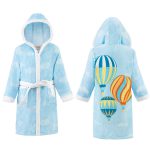 حوله پالتویی مخمل بچگانه لایکو مدل بالن