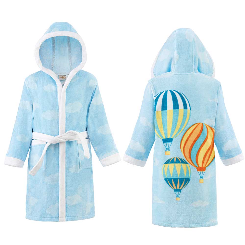 حوله پالتویی مخمل بچگانه لایکو مدل بالن