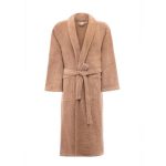 حوله پالتویی دو طرف لوپ لایکو مدل بژ