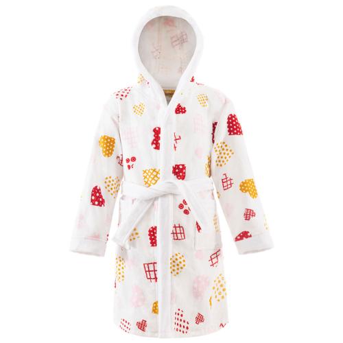 حوله پالتویی مخمل بچگانه لایکو مدل لاوز