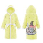 حوله پالتویی مخمل بچگانه لایکو مدل مینی کیدز