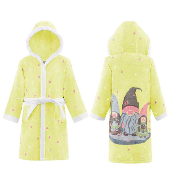 حوله پالتویی مخمل بچگانه لایکو مدل مینی کیدز