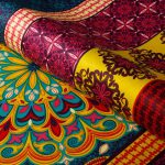 پارچه ملحفه ای عرض 240 لایکو مدل مولتی کالر