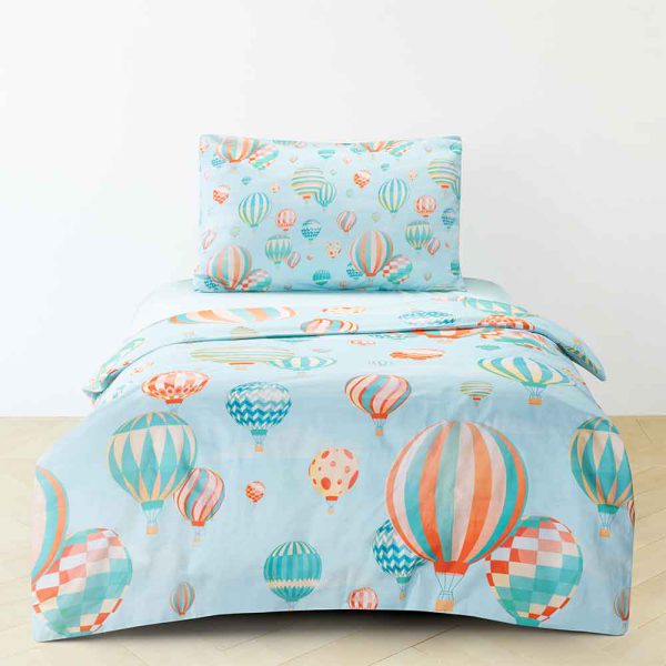 سرویس ملحفه بچگانه 3 تکه لایکو مدل نیو بالن