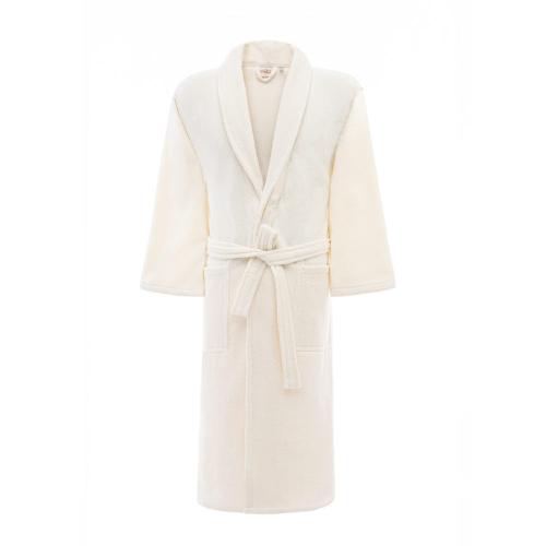 حوله پالتویی دو طرف لوپ لایکو مدل سفید