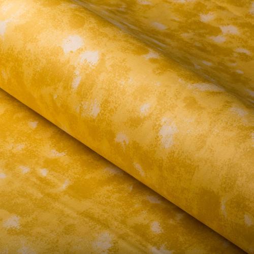 پارچه ملحفه ای عرض240 لایکو مدل ست کنولی زرد