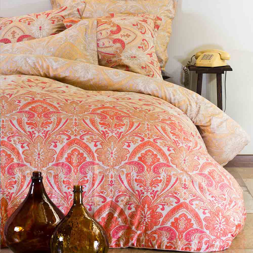 سرویس ملحفه کیسه ای ماهمون گلبهی لایکو