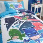 روتختی یکنفره با رویه بالش کاراجا مدل Pj Masks - تصویر 3