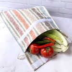 کیسه سبزی چسب دار نمک مدل بلور