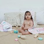 سرویس حوله نوزادی دورپیچ 6 تکه مدل خرسی