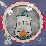 سرویس حوله نوزادی دورپیچ 6 تکه مدل خرسی