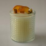 شمع معطر دست صاد رایحه پرتقال دارچین - Image 2