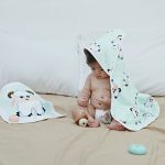 سرویس حوله نوزادی دورپیچ 6 تکه مدل ببعی