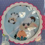 سرویس حوله نوزادی دورپیچ 6 تکه مدل ببعی