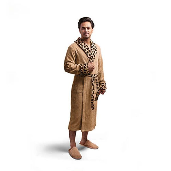 حوله پالتویی پودایران مدل جگوار نسکافه ای