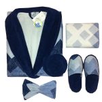 سرویس حوله پالتویی 5تکه پودایران مدل سورن