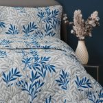 لحاف دونفره لایکو مدل لاویا آبی طوسی - Image 2