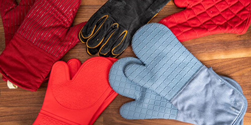 دستکش های فر از انواع منسوجات آشپزخانه
