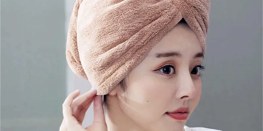 مزایای کلاه حمام حوله ای برای موهای خانم ها