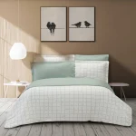 سرویس کاور لحاف دو نفره لایکو مدل دورا سبز