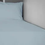 ملحفه کشدار و رو بالشی یک نفره لایکو مدل آبی روشن