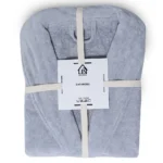 حوله پالتویی مخمل لواهوم مدل طوسی