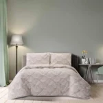 لحاف دو نفره نفره لایکو مدل آژین کرم