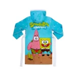 حوله پالتویی بچگانه پودایران مدل باب اسفنجی آبی - Image 2