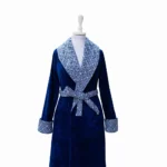 حوله پالتویی پودایران مدل دایان سرمه ای