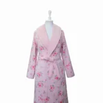 حوله پالتویی پودایران مدل لیلیوم صورتی