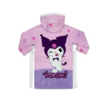 حوله پالتویی بچگانه پودایران مدل کرومی صورتی - Image 2